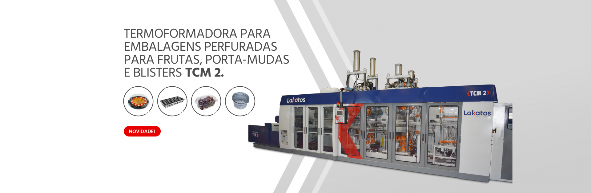 Máquina Lakatos em destaque para fechamento da demo